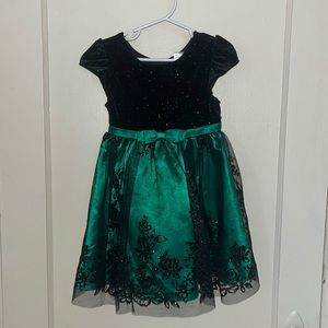 Gorgeous Green Toddler Christmas Dress
